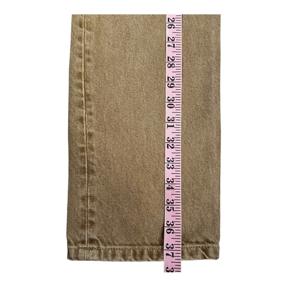 Reformation Jeans Cynthia High Rise Long Denim Almond Beige 24" x 28" inseam‎ - Picture 7 of 14
